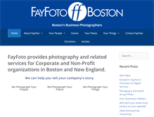 Tablet Screenshot of fayfoto.com
